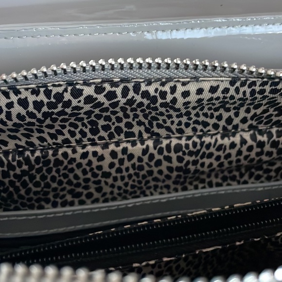 Vinyl Backpack Purse - easy to clean - wipe off with wet rag-9” W x 11” H x 3” D - Picture 5 of 13